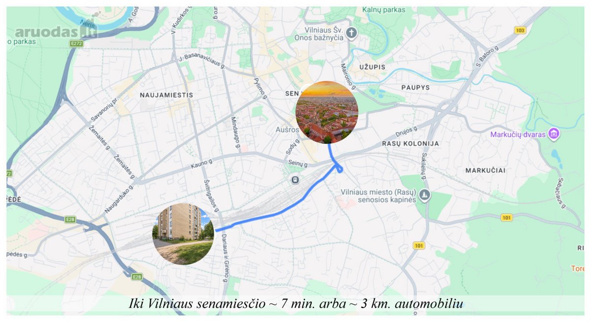 Nuomojamas 2 Kambarių Butas Vilniuje, - nuotraukos Nr. 18