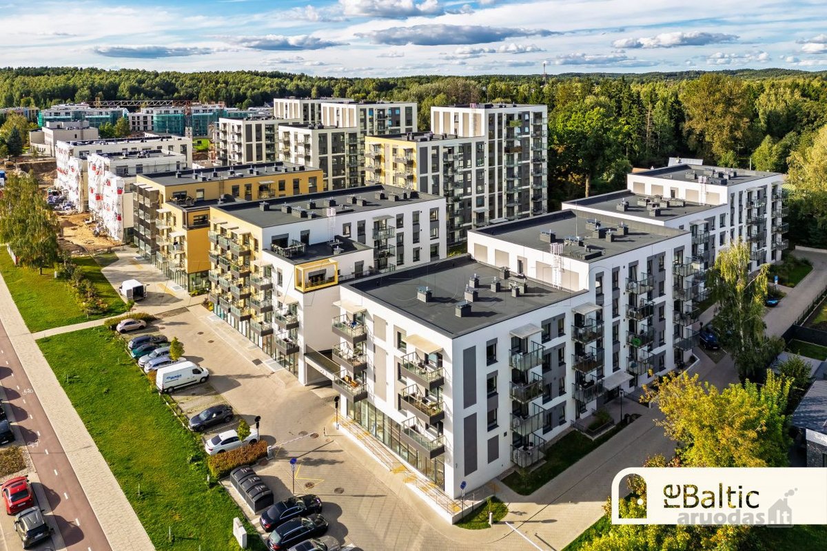 Jaukus ir šviesus 2 kambarių butas naujos - nuotraukos Nr. 29