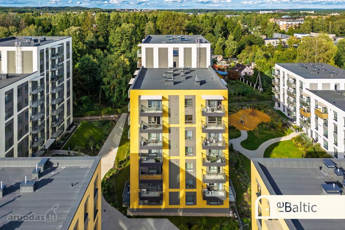 Jaukus ir šviesus 2 kambarių butas naujos - nuotraukos Nr. 34