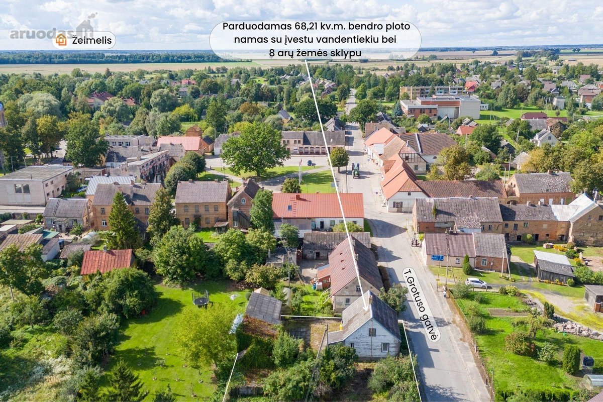 Parduodamas 68,21 kv. m rąstinis gyvenamasis - nuotraukos Nr. 16