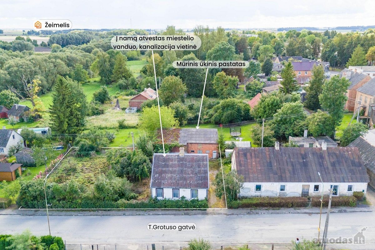 Parduodamas 68,21 kv. m rąstinis gyvenamasis - nuotraukos Nr. 18