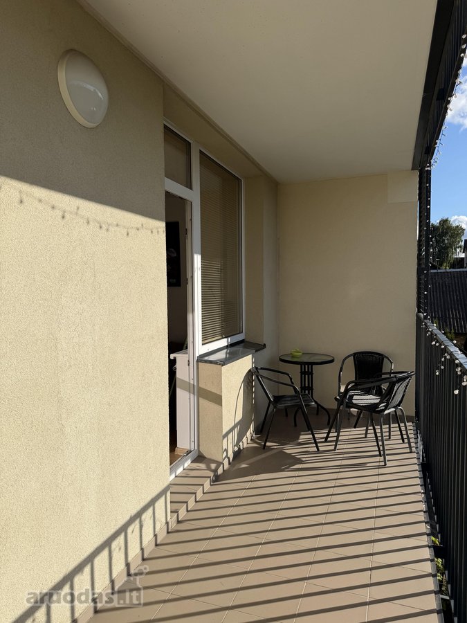 Šviesus, pilnai įrengtas 2 kambarių 40 m² - nuotraukos Nr. 13