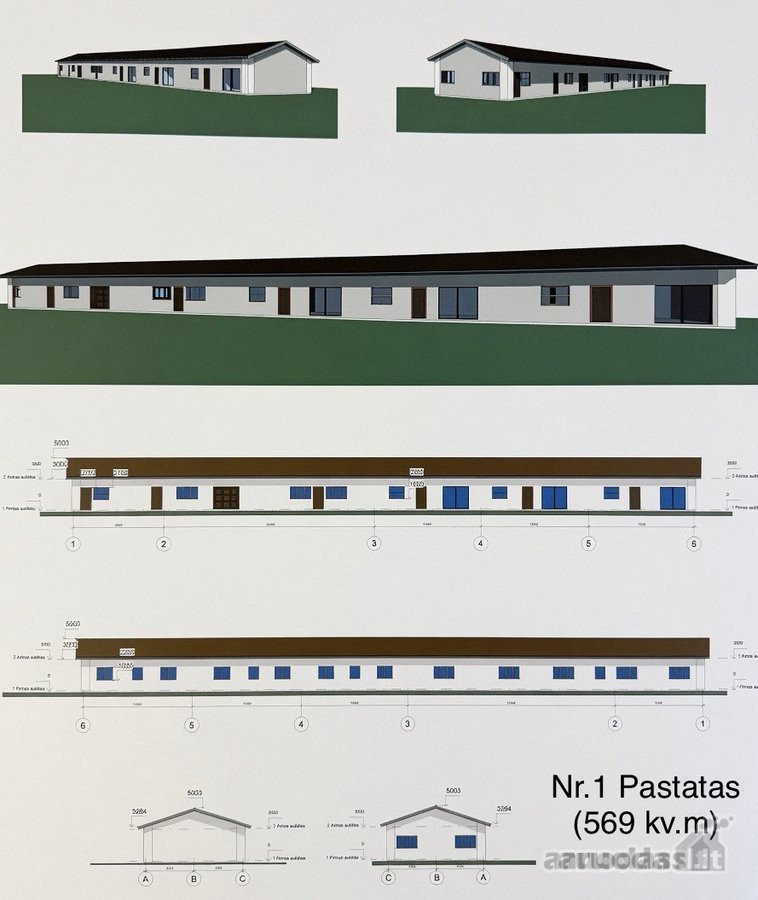 Parduodamas verslo pastatas 569 m2 su - nuotraukos Nr. 18