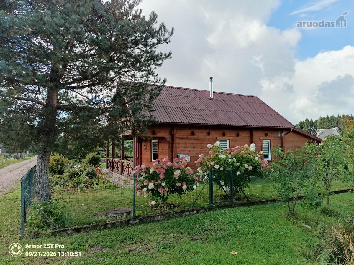 Parduodamas rąstinis sodo namas 90 kvadratų. - nuotraukos Nr. 2