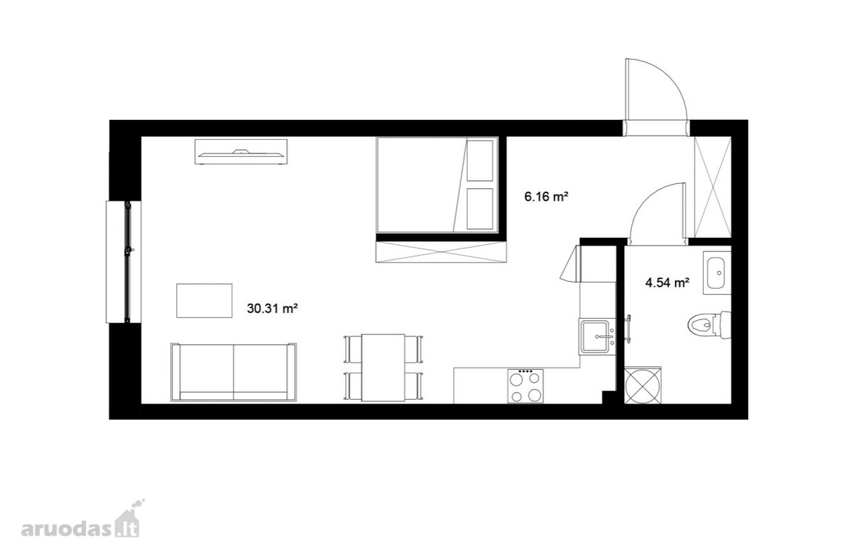 Projektinis buto numeris: Prs B1-16 - nuotraukos Nr. 3