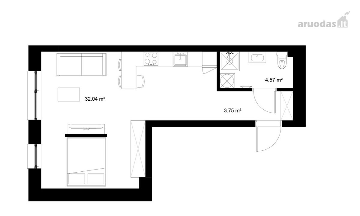 Projektinis buto numeris: Prs B1-18 - nuotraukos Nr. 3