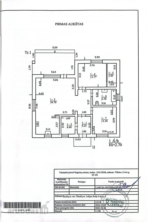 Bačiūnuose – Pilnai Įrengtas 79 M² Namas  - nuotraukos Nr. 16