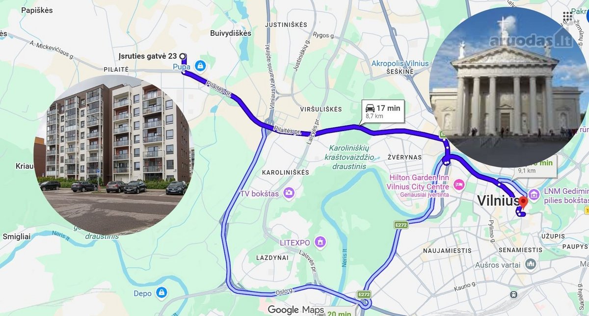 Nuomojamas ramioje vietoje, jaukus 1-no - nuotraukos Nr. 20