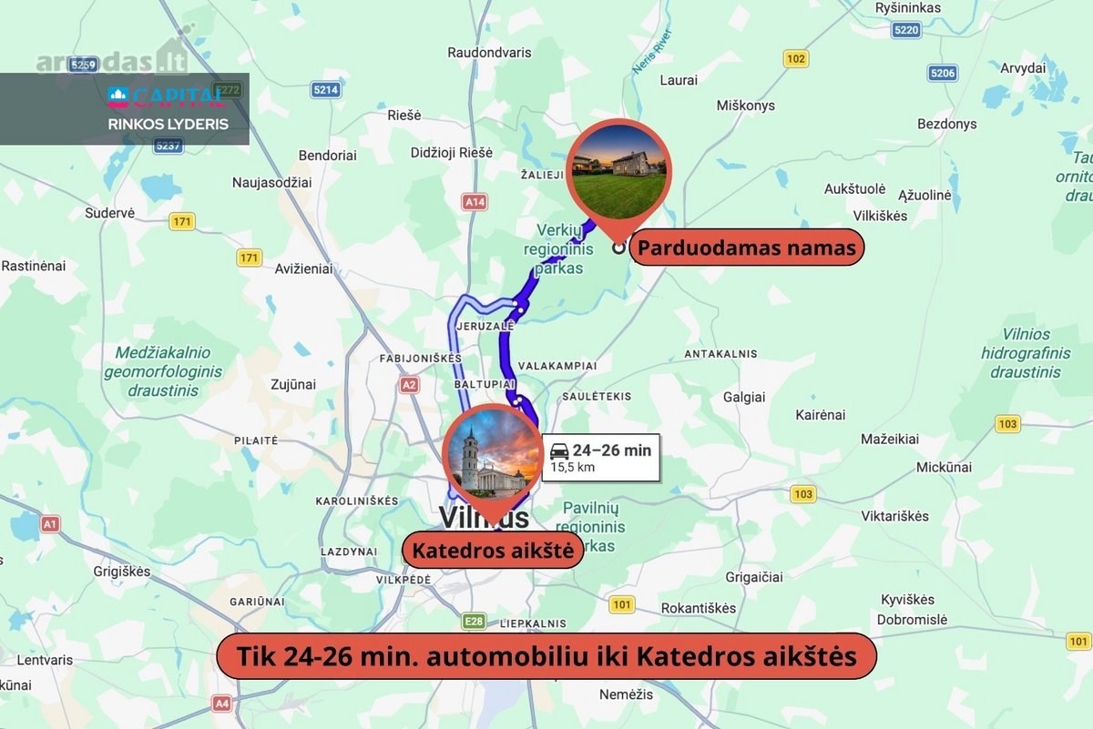 Parduodamas Individualus Ir Pilnai Įrengtas - nuotraukos Nr. 36