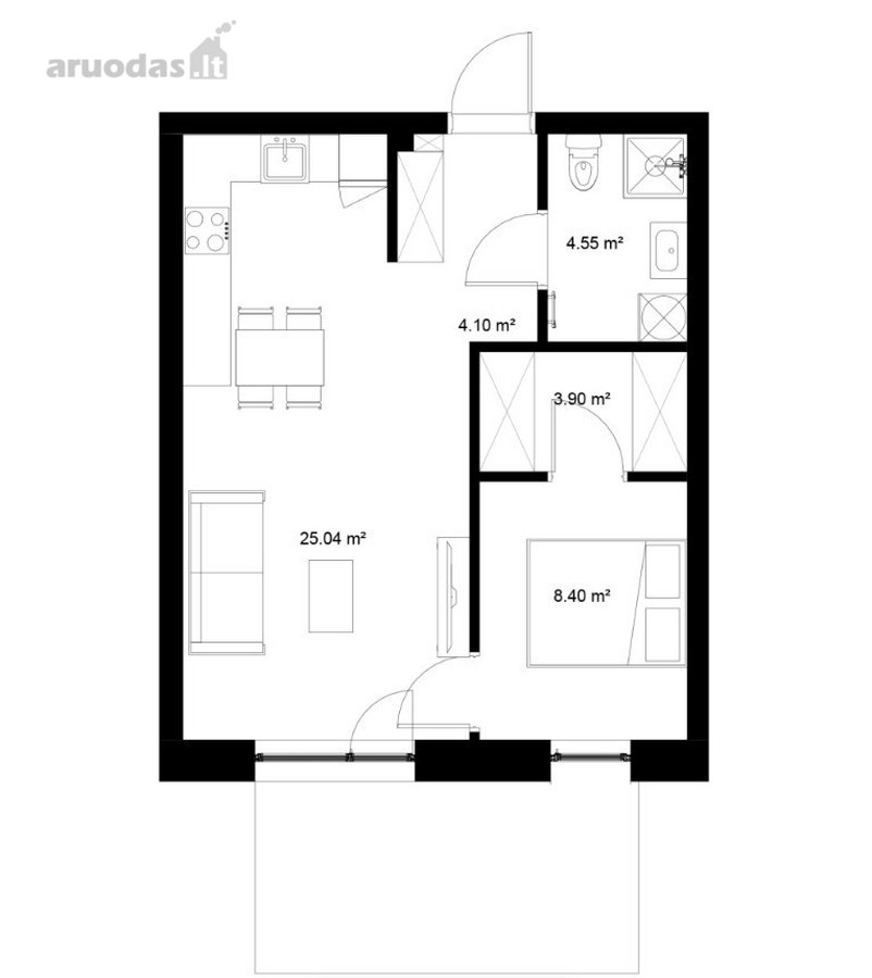Projektinis buto numeris: Prs B1-15 - nuotraukos Nr. 3
