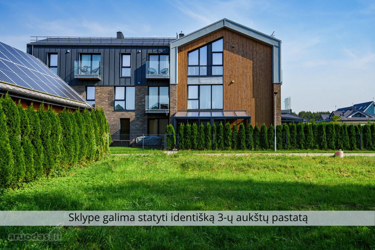 15 arų sklypas uždarame, pilnai sutvarkytame - nuotraukos Nr. 3
