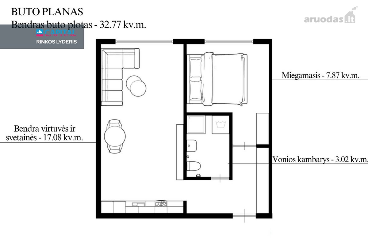 Ieškote jaukaus, patogioje vietoje esančio - nuotraukos Nr. 20