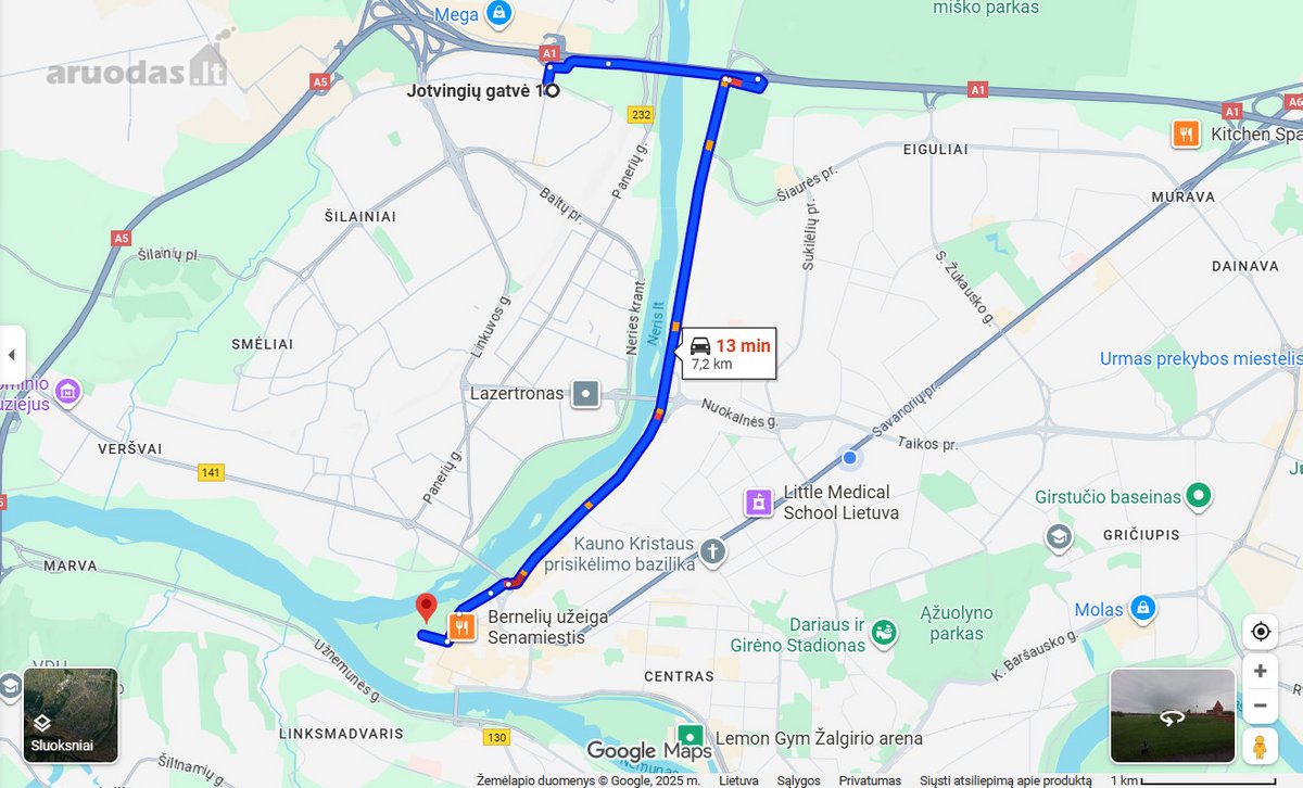 Nuomojamas tvarkingas 3-jų kambarių butas - nuotraukos Nr. 18