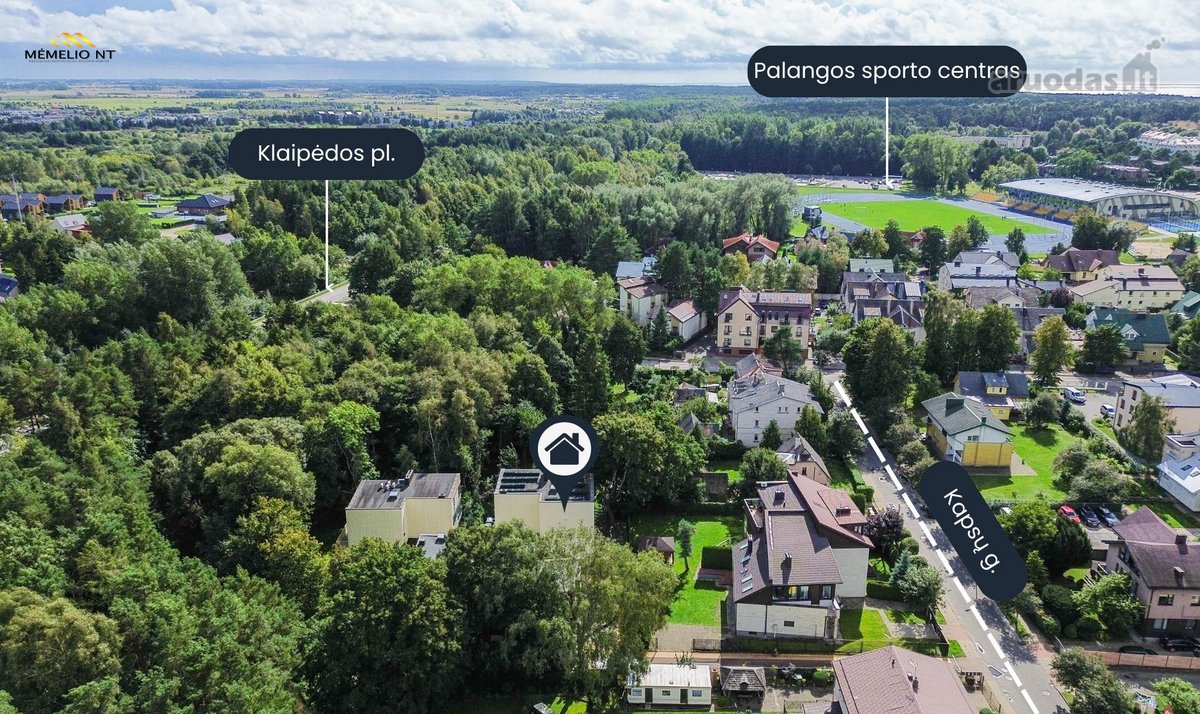 Išskirtinis namas Palangoje su 2,4 arais sklypu - nuotraukos Nr. 50
