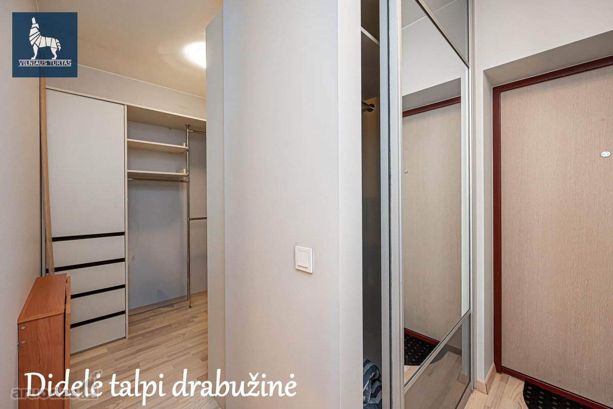 Nuomojamas erdvus ir šiuolaikiškas 2 kambarių - nuotraukos Nr. 11
