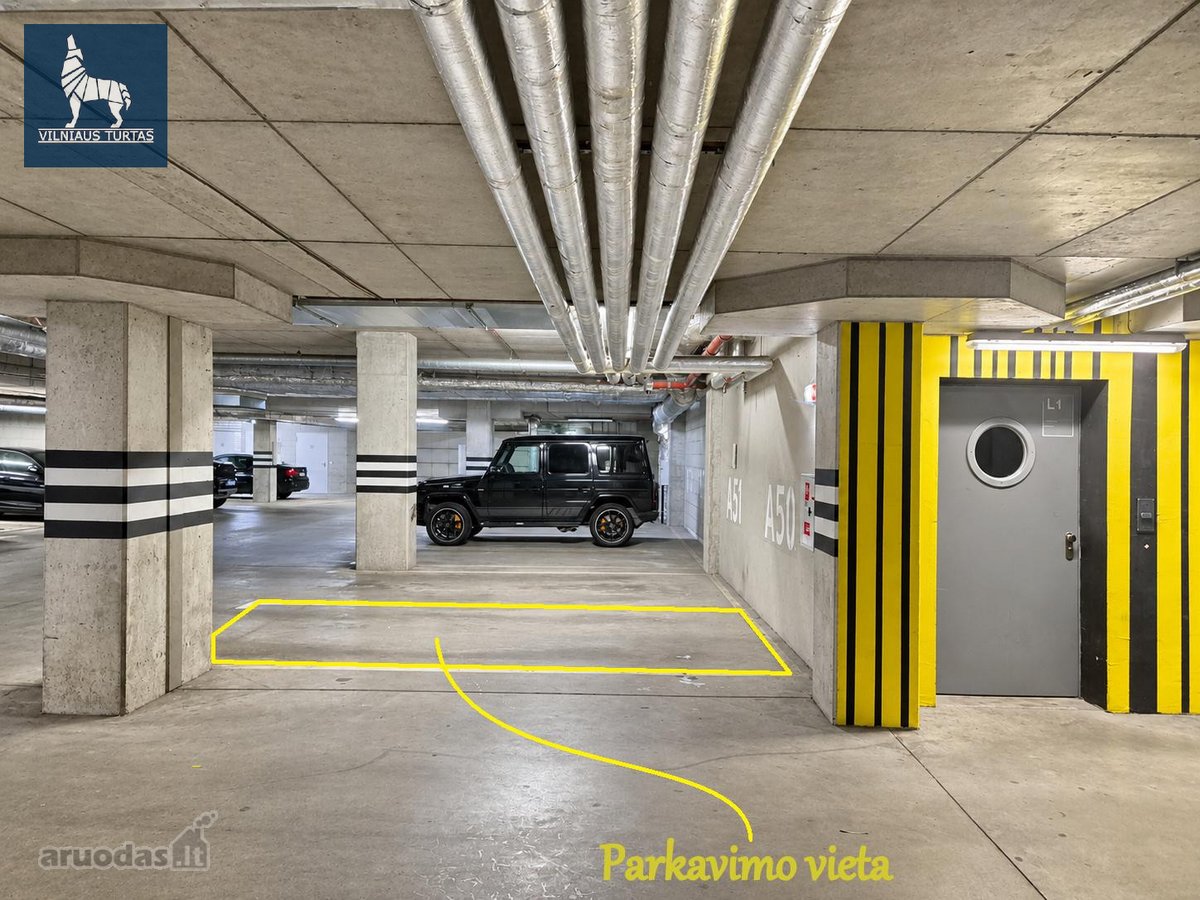 Nuomojamas erdvus ir šiuolaikiškas 2 kambarių - nuotraukos Nr. 14