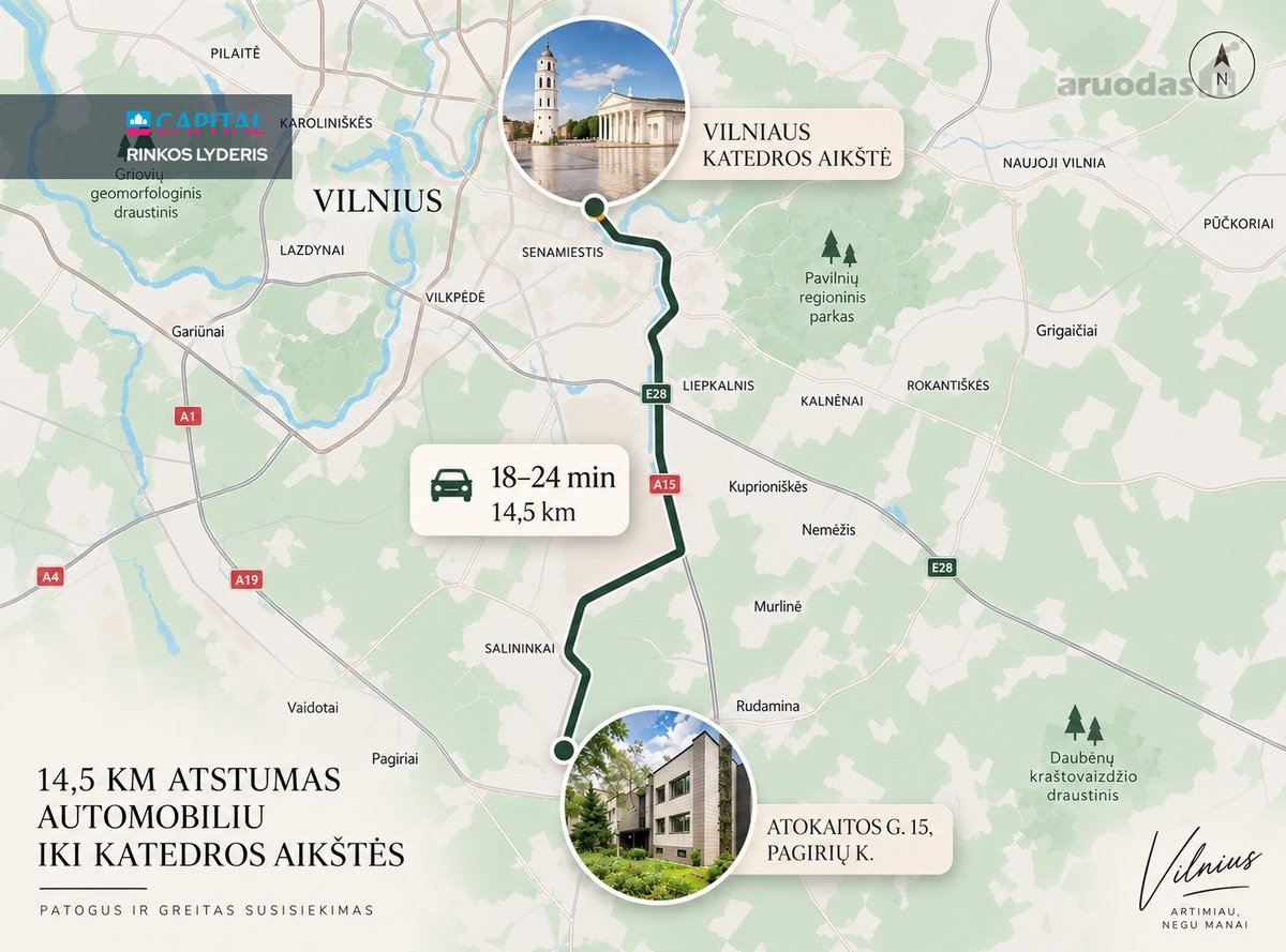 Parduodamas 2 Kambarių Butas Juodšilių Mstl., - nuotraukos Nr. 25