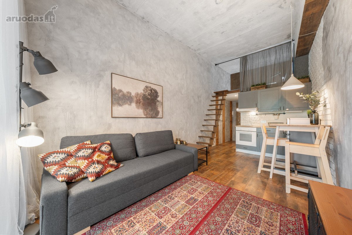 Gera vieta, aukštos lubos ir balkoniukas - - nuotraukos Nr. 8