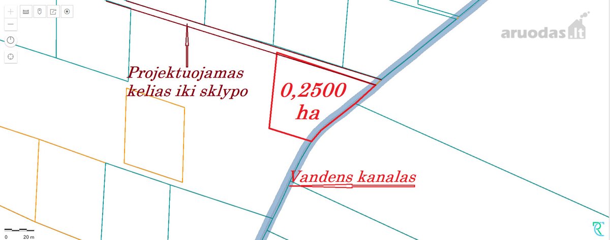 Parduodamas žemės ūkio paskirties sklypas - nuotraukos Nr. 2