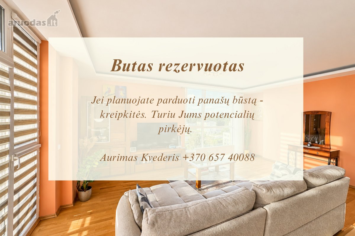 Parduodamas Itin Šviesus Ir Erdvus 3 Kambarių - nuotraukos Nr. 2