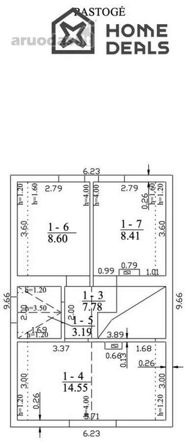 Naujojoje Vilnioje parduodamas 140,55 m² - nuotraukos Nr. 43