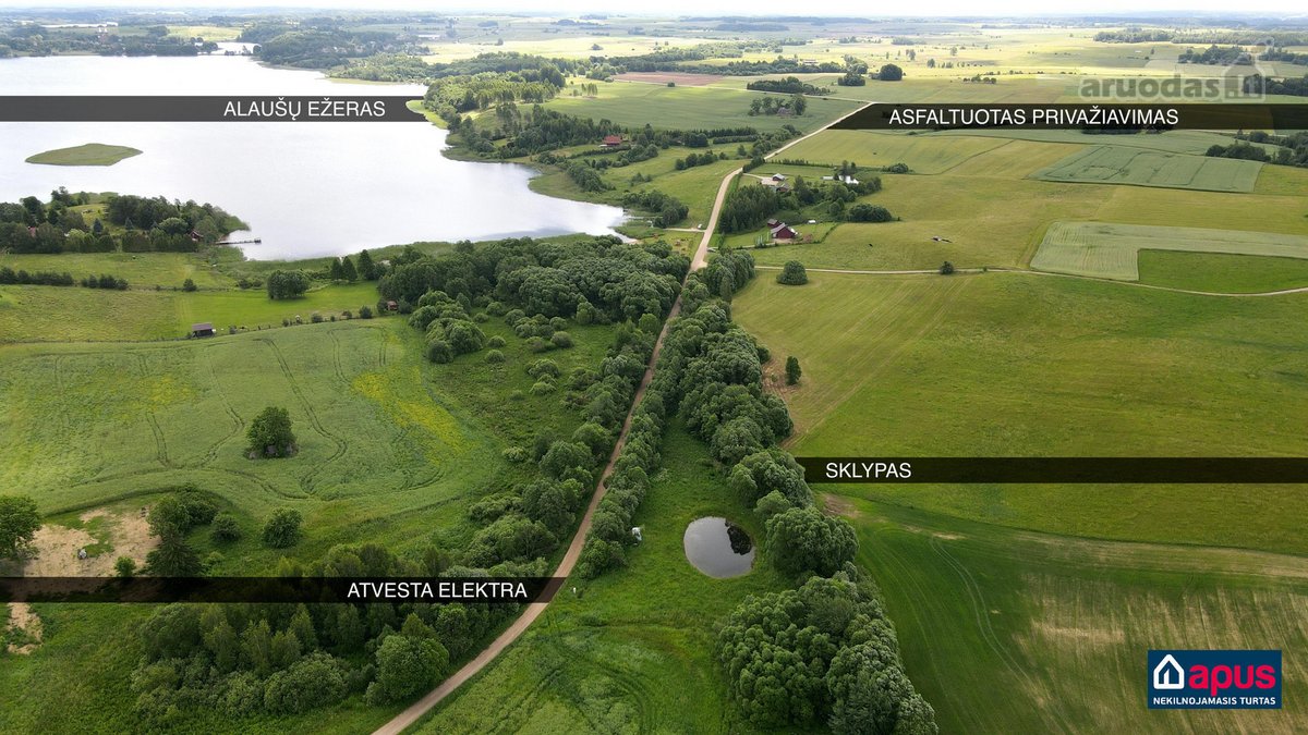 Parduodamas Žemės Sklypas Šalia Alaušų Ežero! - nuotraukos Nr. 3