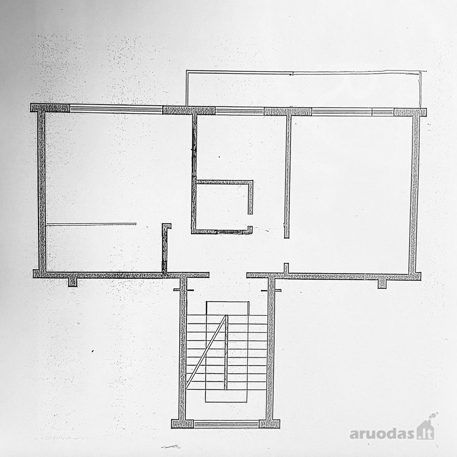 Parduodamas 2 kambarių butas 2 aukšte. - nuotraukos Nr. 18