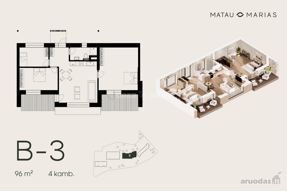 Parduodami 96 m² poilsio paskirties - nuotraukos Nr. 8