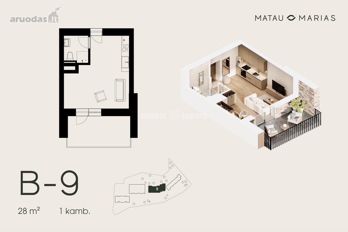Parduodami 28 m² poilsio paskirties - nuotraukos Nr. 8
