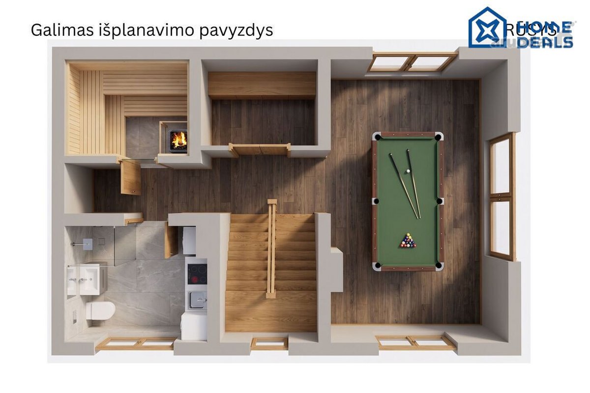 Naujojoje Vilnioje parduodamas 140,55 m² - nuotraukos Nr. 35