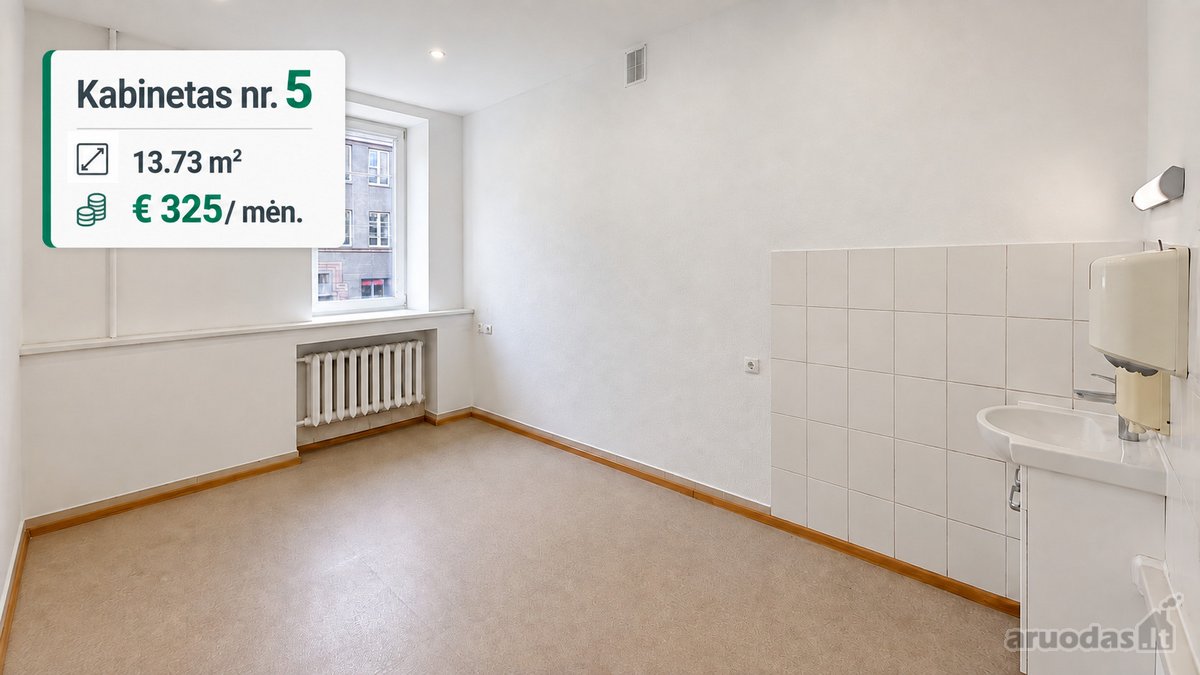 Nuomojami funkcionalūs kabinetai ir cokolinės - nuotraukos Nr. 11