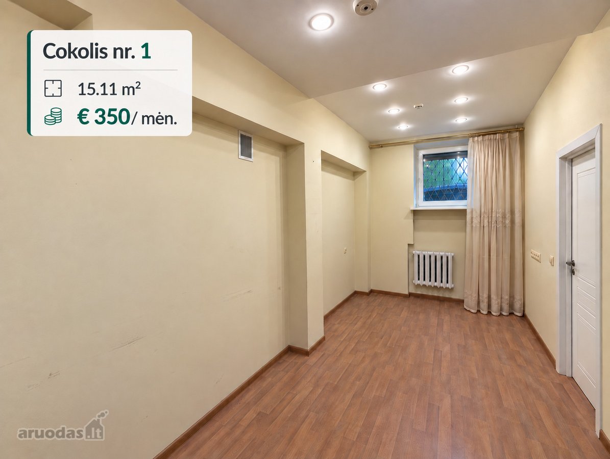 Nuomojami funkcionalūs kabinetai ir cokolinės - nuotraukos Nr. 21