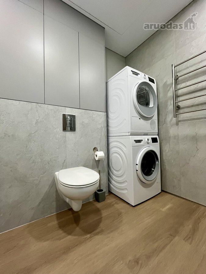 Išnuomojamas Modernus 2 Aukštų Kotedžas Su - nuotraukos Nr. 7