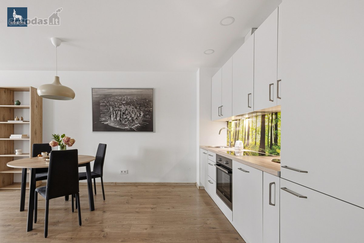 Parduodamas erdvus 44,32 m² 1 kambario butas - nuotraukos Nr. 6