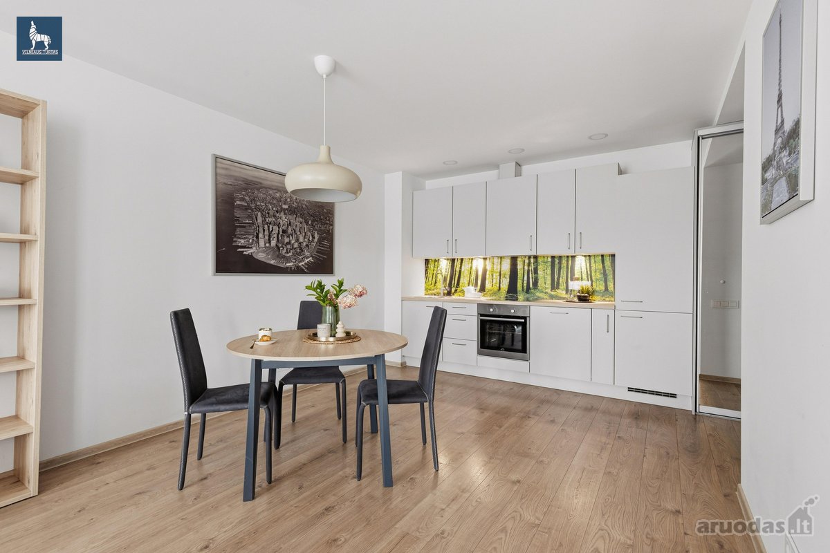 Parduodamas erdvus 44,32 m² 1 kambario butas - nuotraukos Nr. 3