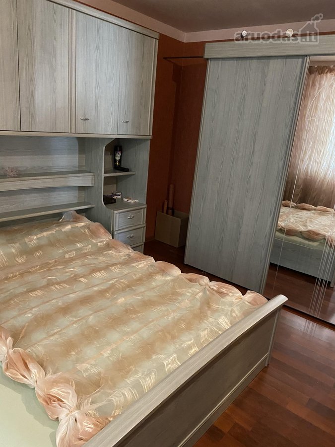 Nuomojamas tvarkingas 3 kambarių butas su - nuotraukos Nr. 14