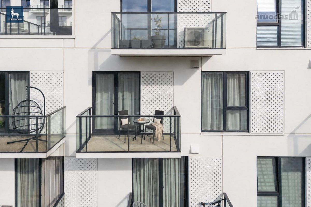 Parduodamas erdvus 44,32 m² 1 kambario butas - nuotraukos Nr. 28