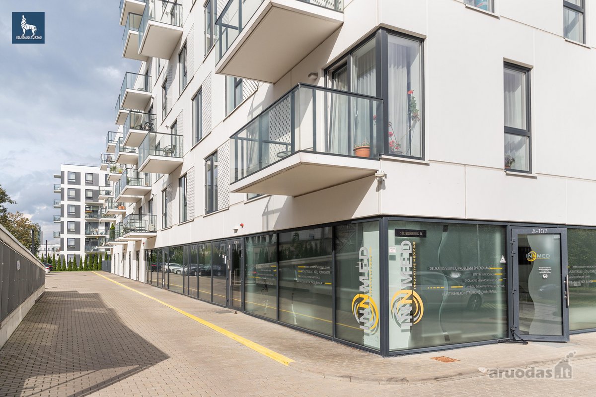 Parduodamas erdvus 44,32 m² 1 kambario butas - nuotraukos Nr. 24