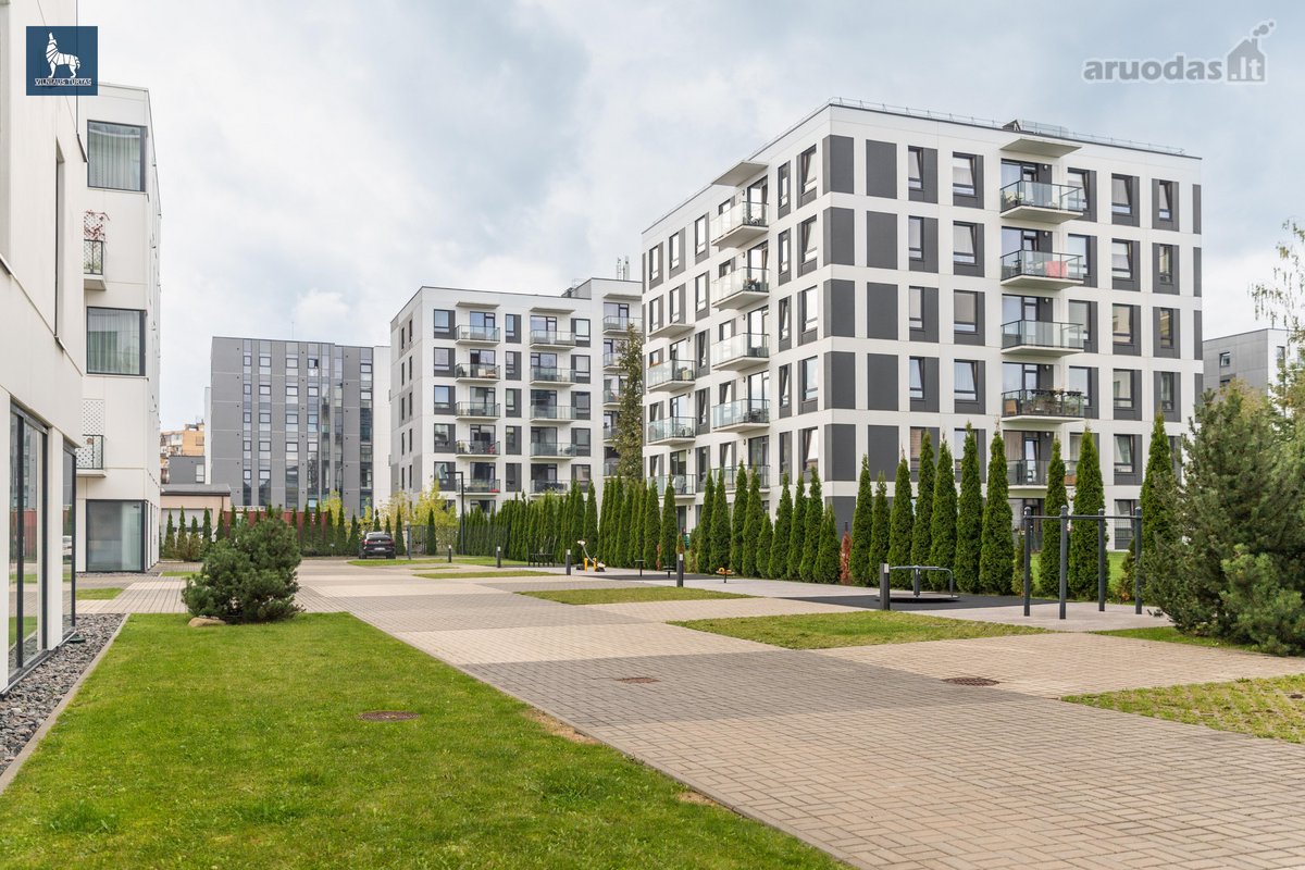 Parduodamas erdvus 44,32 m² 1 kambario butas - nuotraukos Nr. 26