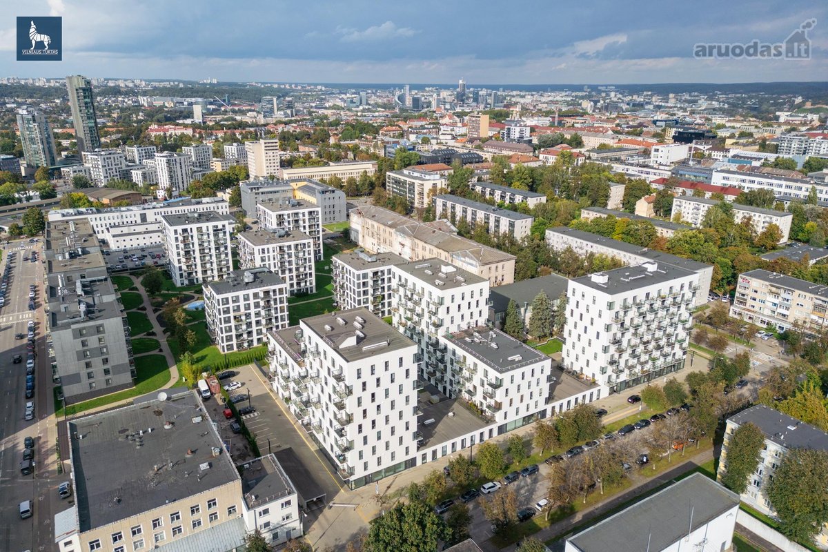 Parduodamas erdvus 44,32 m² 1 kambario butas - nuotraukos Nr. 34