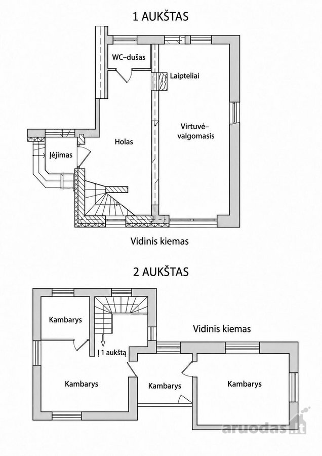 Nuomojamas 4 kambarių sublokuotas Namas su - nuotraukos Nr. 18