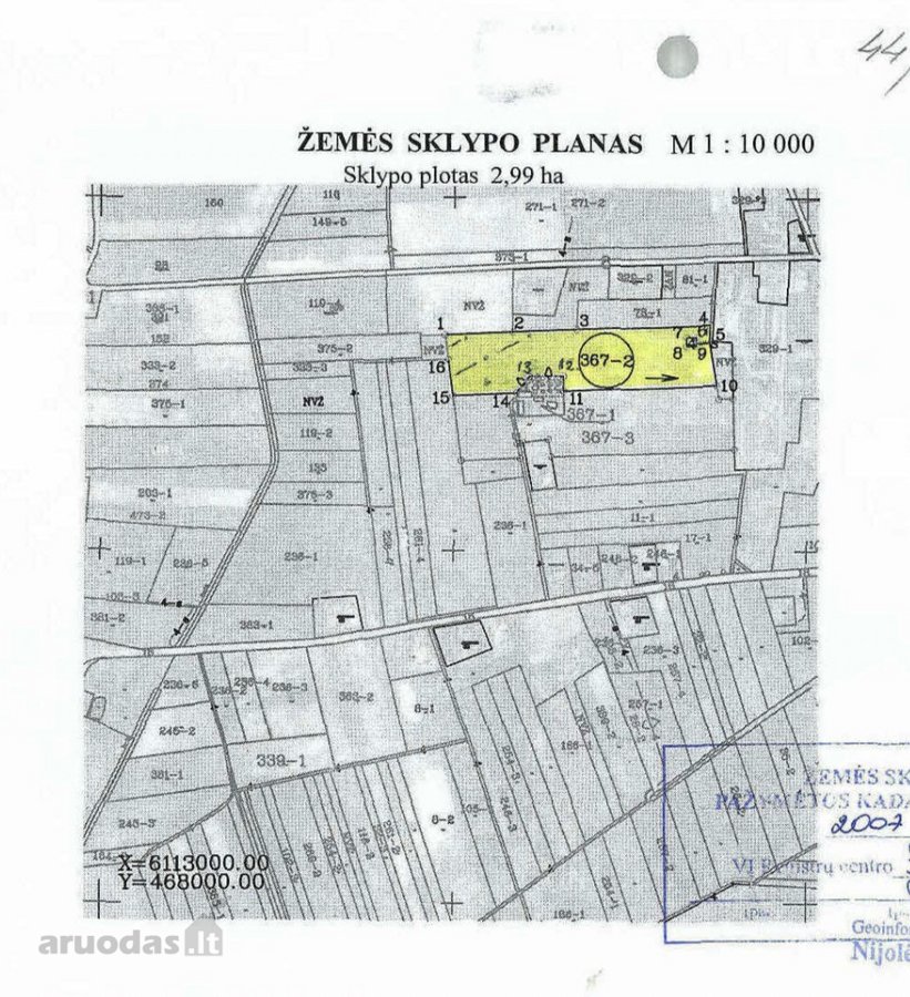 Čekiškės Sen. Kilovos K.parduodama 2,99 ha - nuotraukos Nr. 2