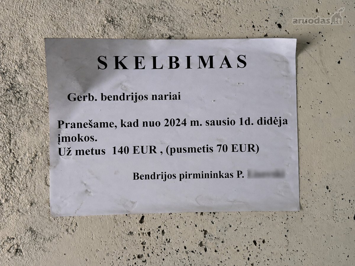 Parduodamas geras garažas (Nr. 413) Šeškinės - nuotraukos Nr. 15