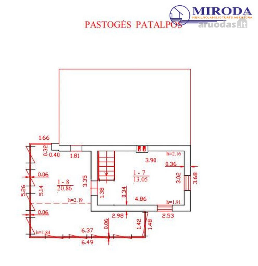 137,73 kv.m. ploto, mūrinis sodo pastatas - nuotraukos Nr. 4