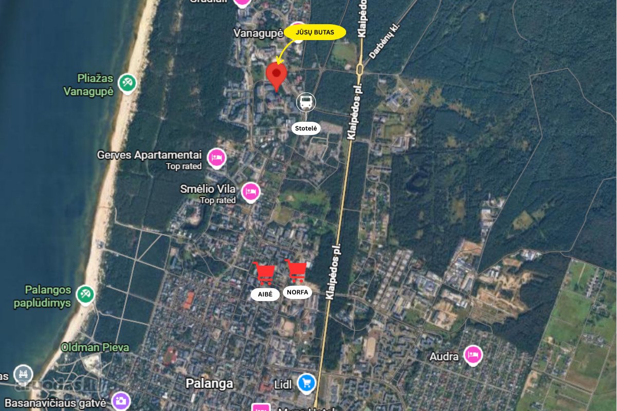 Parduodamas Tvarkingai Įrengtas 18,05 M² - nuotraukos Nr. 15