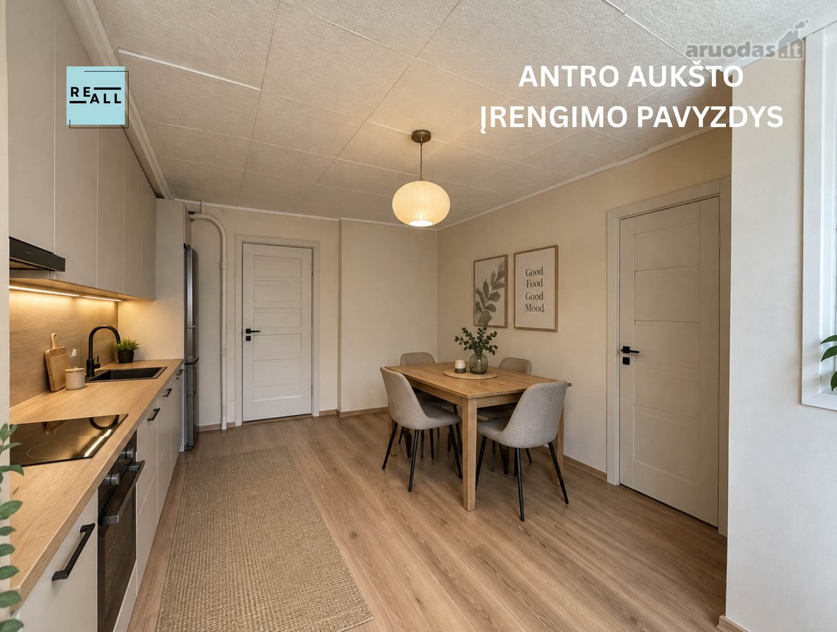 Parduodamas 62,95 M² Butas Su Garažu Ir - nuotraukos Nr. 10