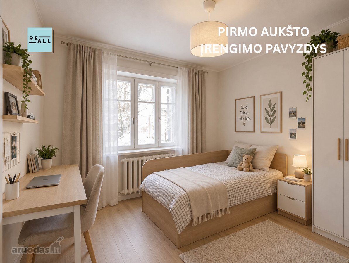 Parduodamas 62,95 M² Butas Su Garažu Ir - nuotraukos Nr. 4
