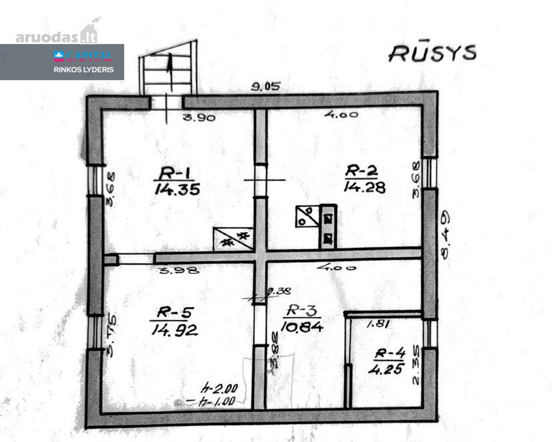Parduodamas Erdvus Namas Su 21,75 A Sklypu Ir - nuotraukos Nr. 34