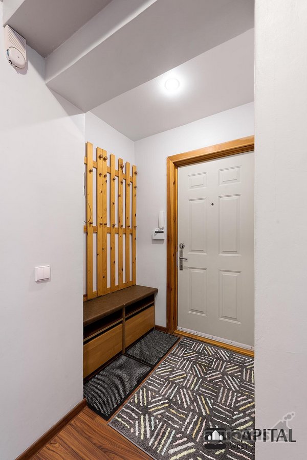 Nuomojamas šviesus ir erdvus 3 kambarių butas - nuotraukos Nr. 13