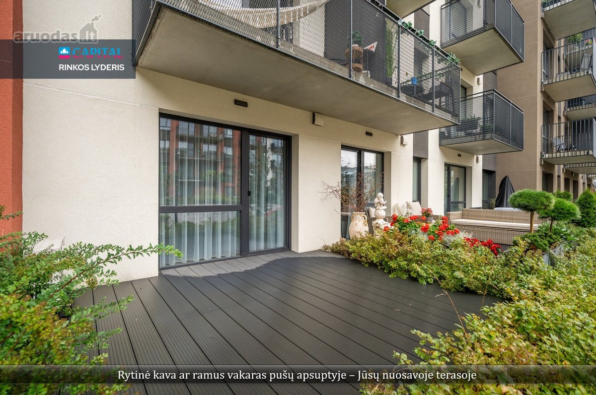 Nuomojamas Modernus 1 Kambario Butas Lietaus - nuotraukos Nr. 10